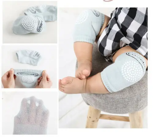 US 1Pair Knee Pads Crawling Protector Leg Short Kneecaps Safety Support For Baby US 1Pair Knee Pads Crawling Protector Leg Short Kneecaps Safety Support For Baby