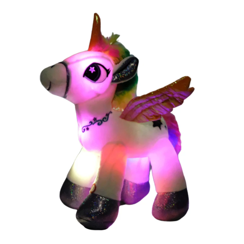 rainbow unicorn doll