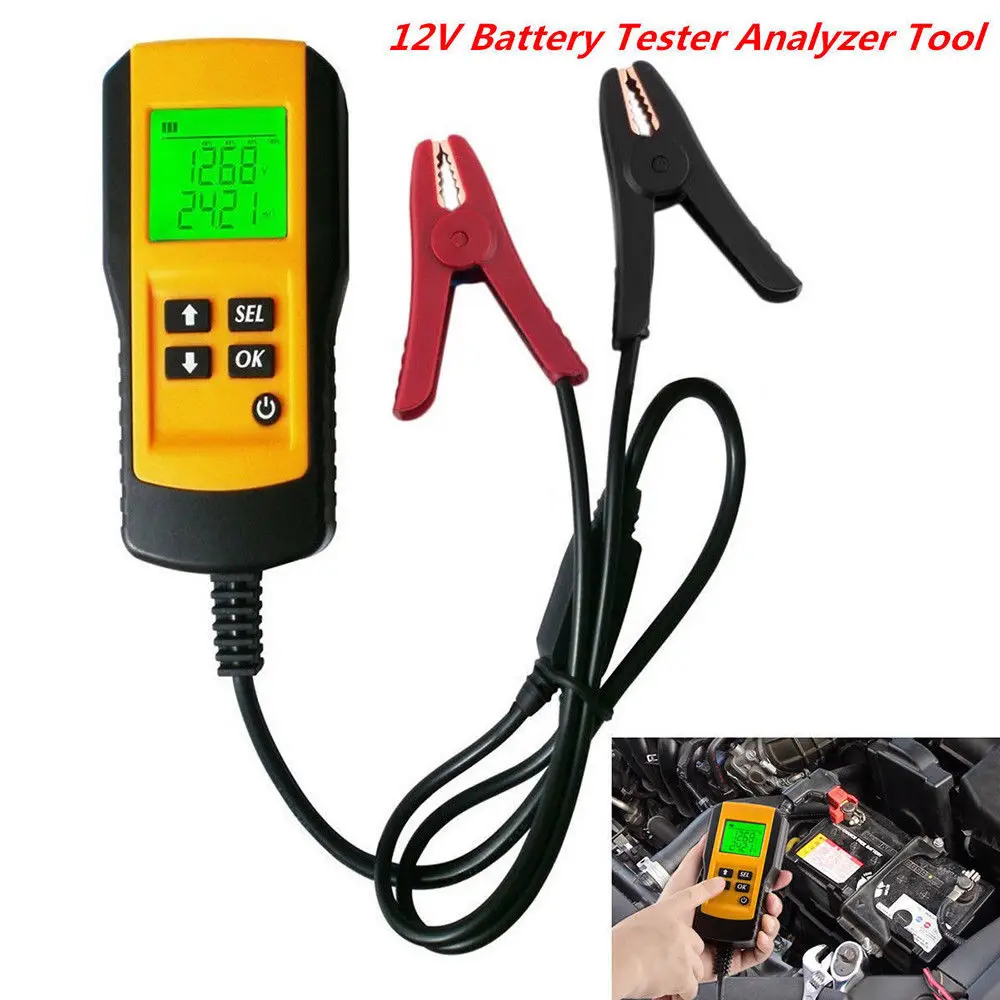 SEESII AE300 12V LCD Display Car Vehicle Digital Battery Tester