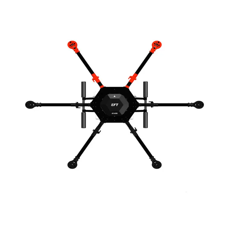 Радиоуправляемый самолет сельскохозяйственный беспилотник hexcopter комплект каркасных деталей Складная карбоновая рама 10 кг с распылителем