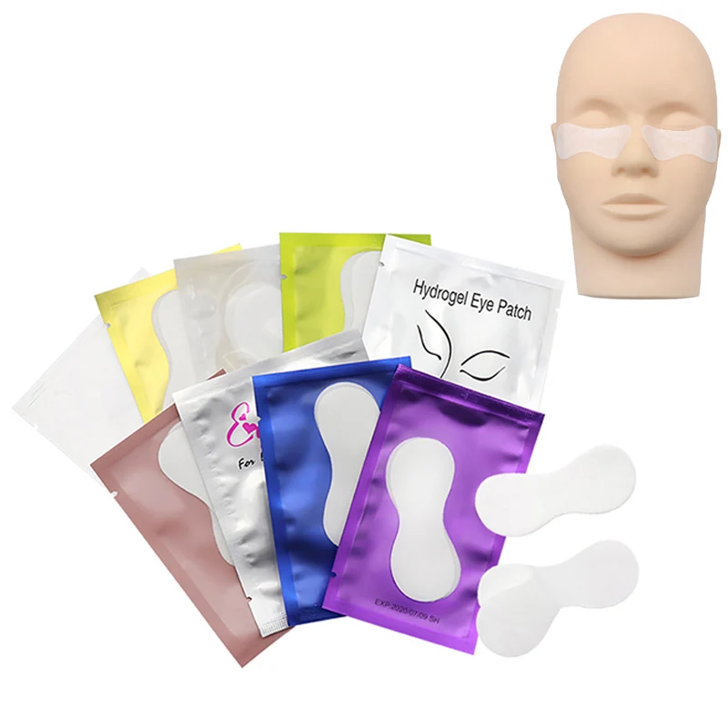 

2019 New Popular Style 1 X 10 Pairs Paper Patches Eyelash Under Eye Pads Lash Eyelash Extension Paper Patches Eye Sticker