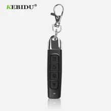 Kebidu 315mhz 433mhz clonagem controle remoto cópia elétrica controlador mini transmissor sem fio interruptor 4 botões chave do carro fob