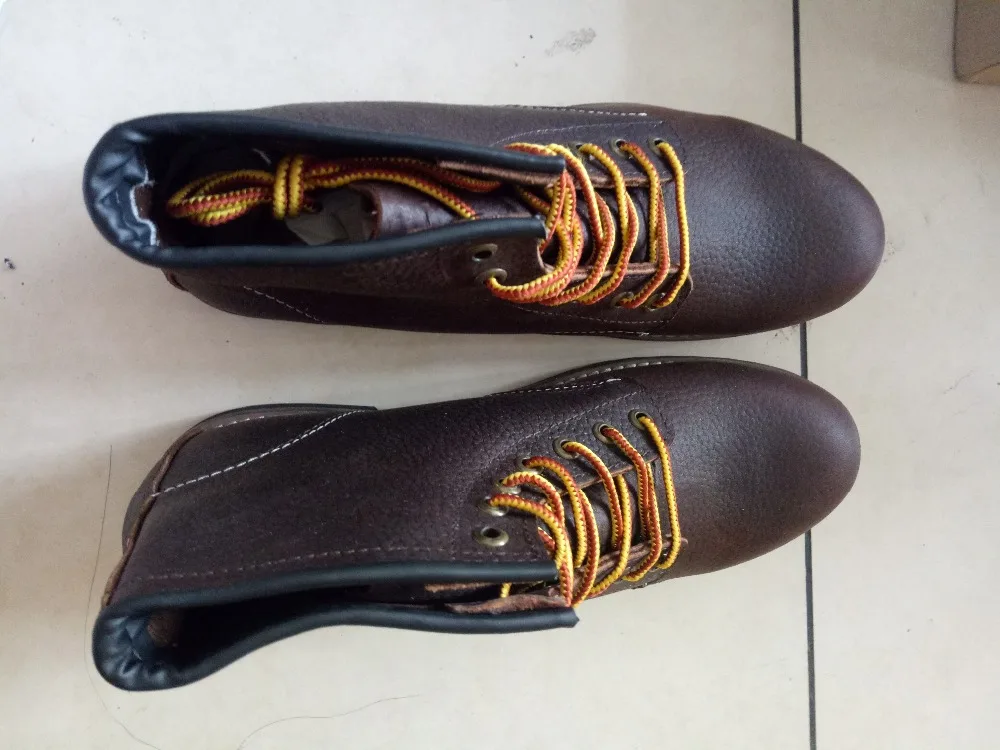 Couro Vermelho Sapato 2017 Chart Asa See Homens Do Genuíno Ankle Dos Boots Handmade Primavera Trabalho Respirável Nova Up De Vintage Plataforma Marrons Laço qqTnBHC6