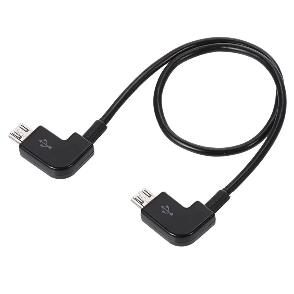 Jimier 30 см Черный Micro USB 2 0 к коннектору удаленного контроллера данных кабель для DJI