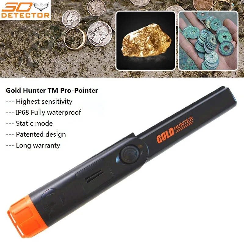 

IP68 waterproof gold metal detector Gold Hunter TM Pro Pointer PinPointer metal detector