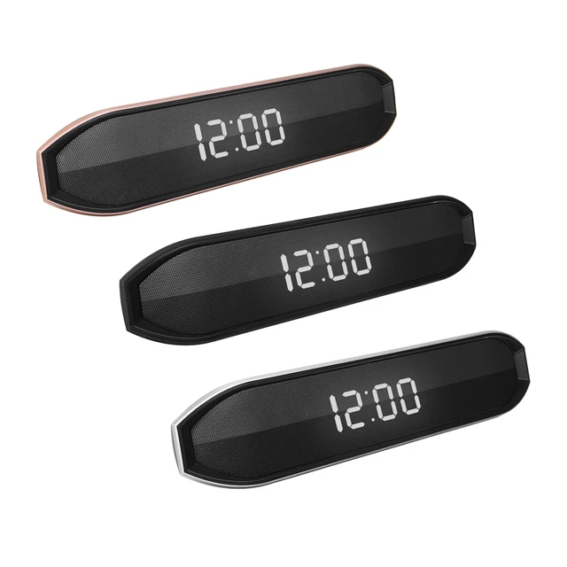 KINCO CY-03 Wireless Bluetooth Speaker Sound Bar 3D Stereo Bass Subwoofer Double Speakers LED Clock Display 10W FM AUX TF