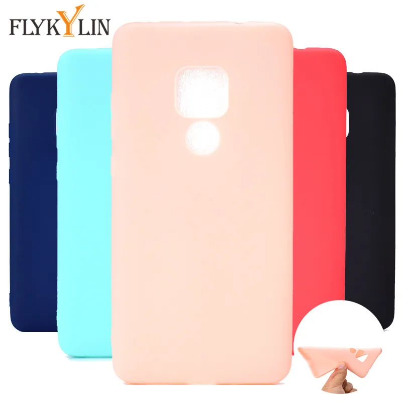 

FLYKYLIN Soft TPU Case For Huawei Mate 20 Pro Case Ultra Slim Candy Color Silicon Back Cover for Huawei Mate 20 / 20 Lite Coque