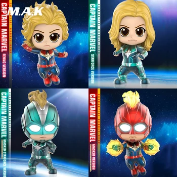

Hot Toy 1/6 Scale Full Set Mini Action Figure COSB542-545 Captain Marvel Flying/Starforce Version Model for Fans Collection Gift