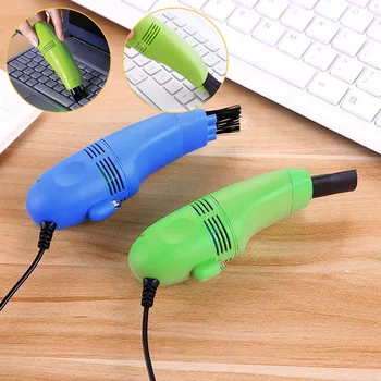 

1pc Mini keyboard vacuum cleaner micro computer cleaner dusting brush notebook USB vacuum cleaner notebook window cleaner