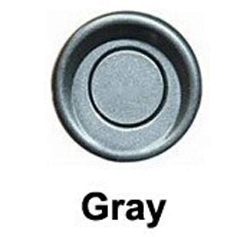 Koorinwoo СВЕТОДИОДНЫЙ монитор электромагнитный датчик парковки 8 Автомобильный парктроник передний парковочный датчик движения парковочная подсветка Автомобильный детектор - Название цвета: Серый