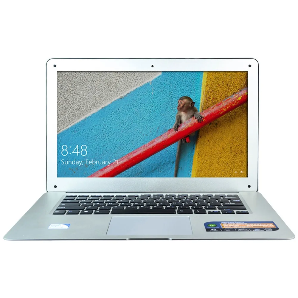 H-ZONE 64GB SSD + 500GB HDD Laptop Computer with Celeron Quad Core 4GB RAM Wifi Mini HDMI Windows 10