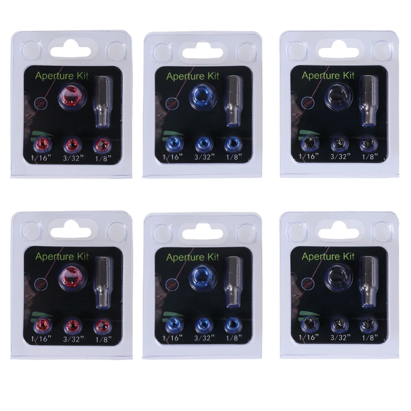 

OOTDTY 1 Set Archery Shot Peep Sight 37/45 Degrees Aluminum For Compound Composite Bow