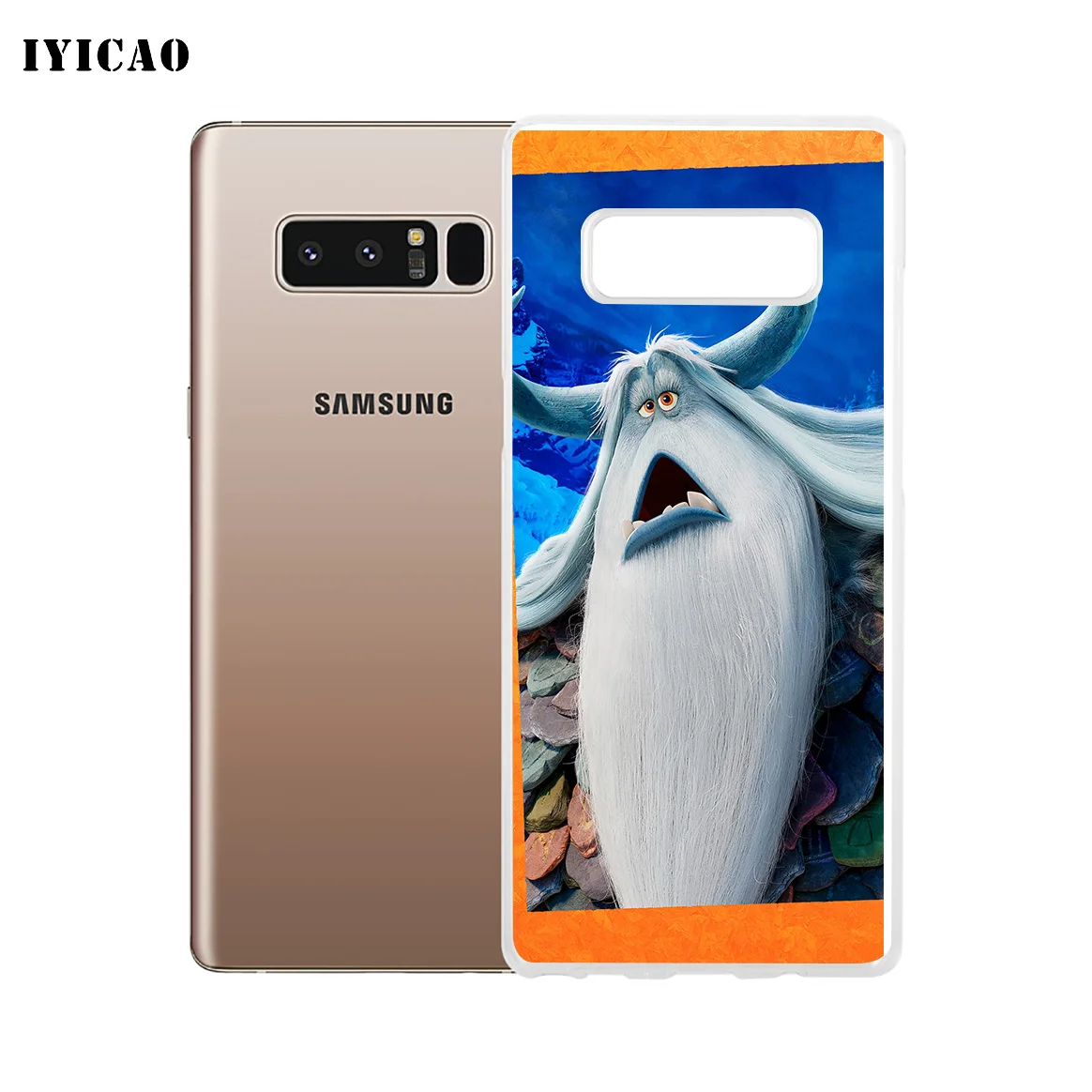 IYICAO SMALLFOOT Мягкий силиконовый чехол для телефона Samsung A5 A6 Plus A7 A8 A9 J3 J5 J7 Note 8 9 TPU