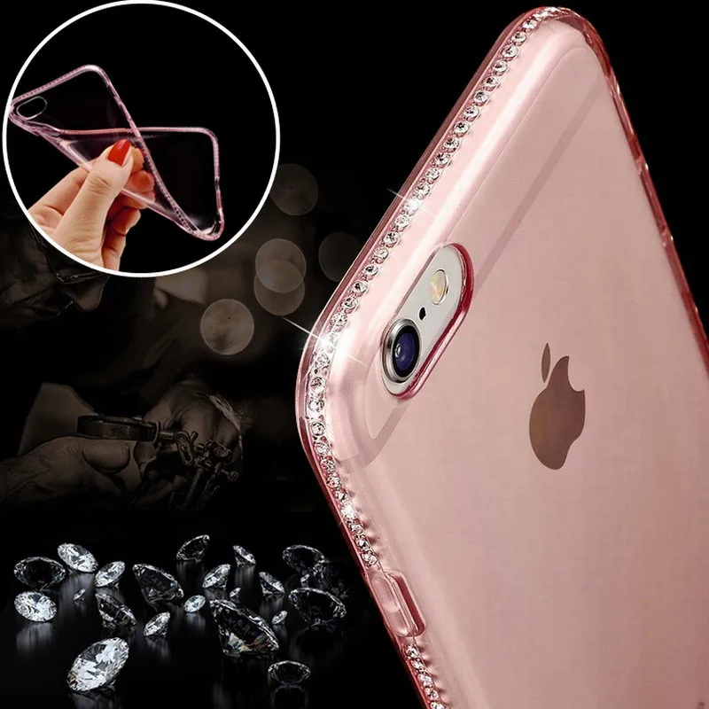 Clear-Case-for-iphone-6S-6-Plus-5-5S-Crystal-Rhinestone-Soft-TPU-Transparent-Luxury-Silicon-for-iphone-7-plus-Cover-Accessories-1 (2)