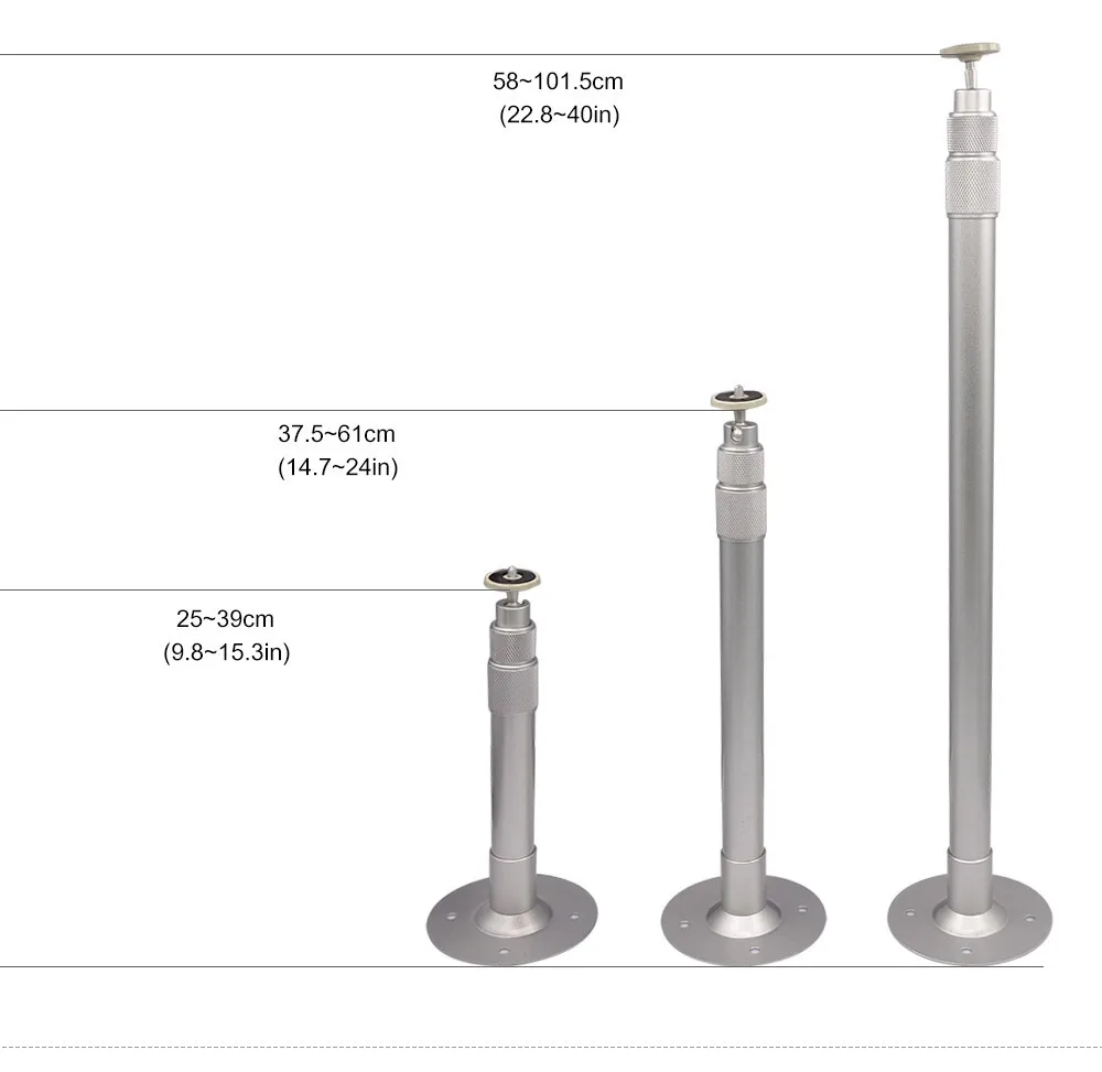 40 см 60 см 120 см мини DLP проектор кронштейн крепление на 360 градусов Поворотный Выдвижной винт 6 мм проектор держатель потолочный держатель стенд