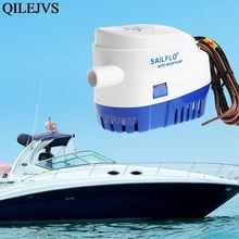 12 В автоматический Submesible лодка Трюмный водяной насос 750GPH авто с Поплавковым выключателем Прямая поставка