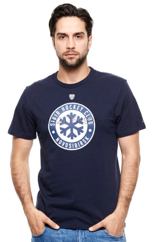 

HC Sibir Novosibirsk KHL T-Shirt officially licensed dark blue