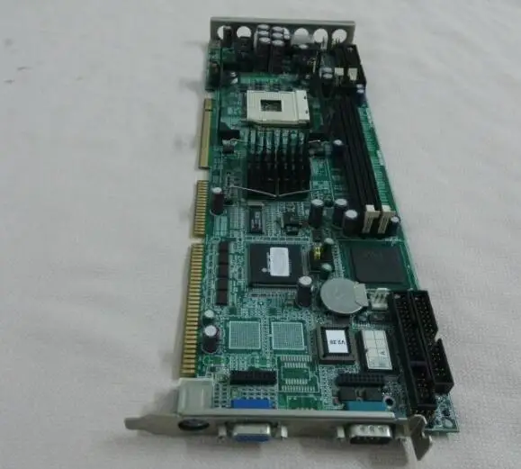 

100%OK IPC Board PCA-6186LV Rev.A1 PCA-6186 Full-size CPU Card ISA Industrial Embedded Mainboard PICMG1.0 With CPU RAM