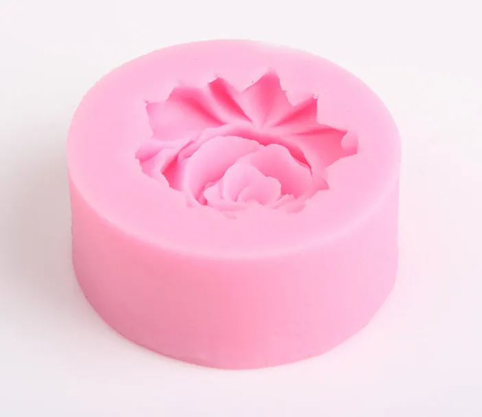 3D Роза DIY помадка торт шоколадный мастика резак формы силиконовые