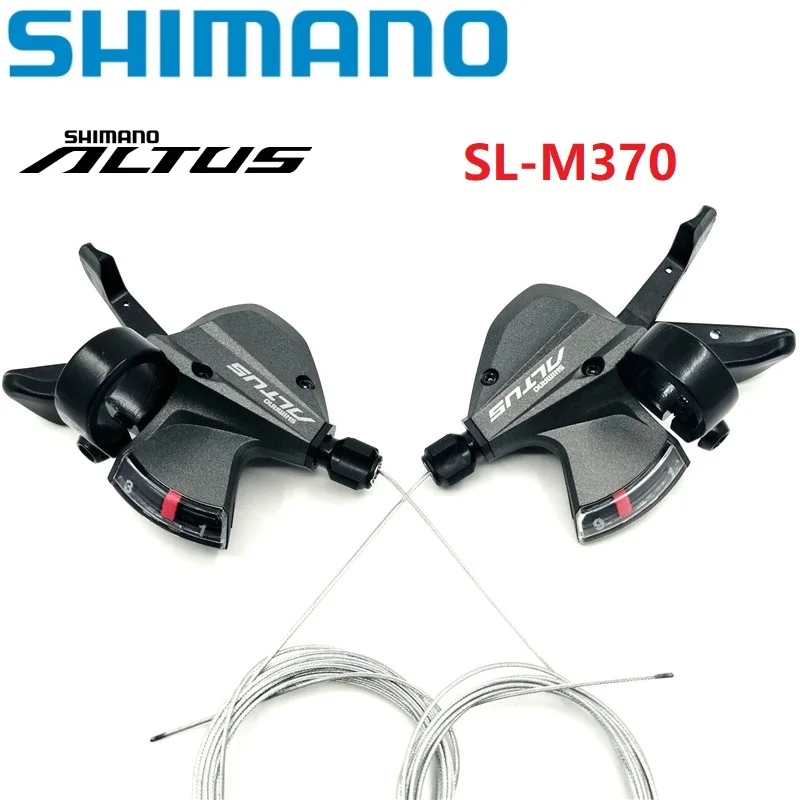 SHIMANO в ЛЭП SL M370 переключатель слева 3 * право 9 27 Скорость рычаг переключения 22 2 мм