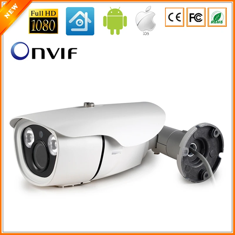 imágenes para Bala al aire libre 720 P 960 P 1080 P (25fps HI3516C) IP Cámara Vari-Focal 2.8 MM-12 MM 3X Zoom Manual de Cámaras de Seguridad IP 2 UNIDS Matriz de LED imágenes para Bala al aire libre 720 P 960 P 1080 P (25fps HI3516C) IP Cámara Vari-Focal 2.8 MM-12 MM 3X Zoom Manual de Cámaras de Seguridad IP 2 UNIDS Matriz de LED