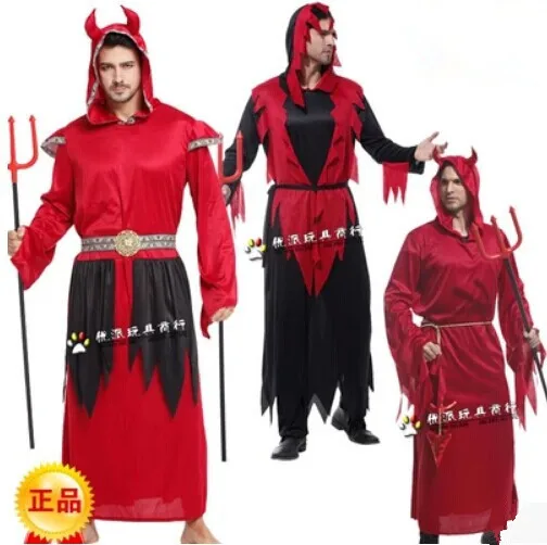 red devil costume for men halloween cosplay costumes for men carnival