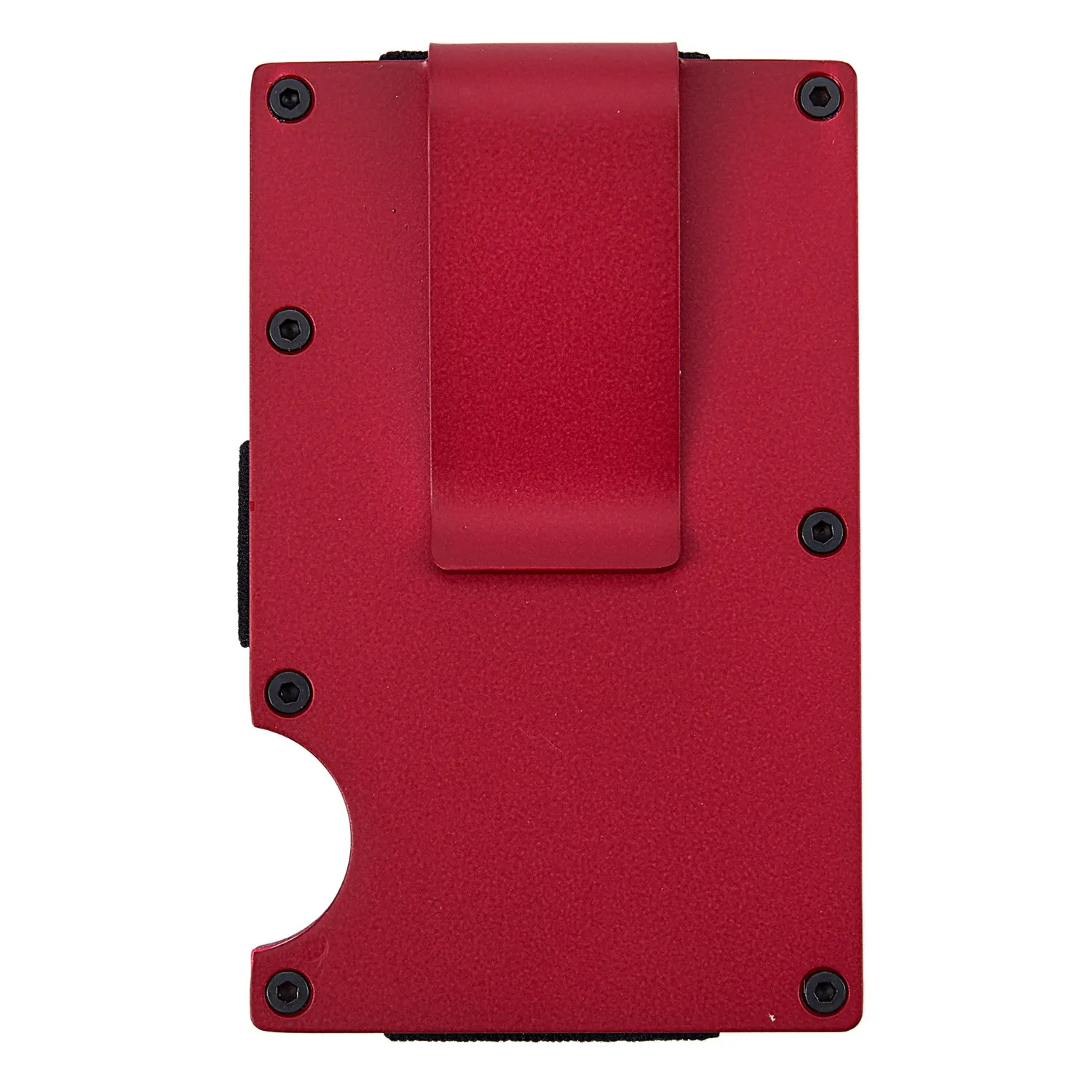

AUAU-Metal Money Clip Ultra-Thin Outdoor Portable Multi-Function High Capacity Card Clip Pocket Unisex'S Folder Wallet Tool-Re