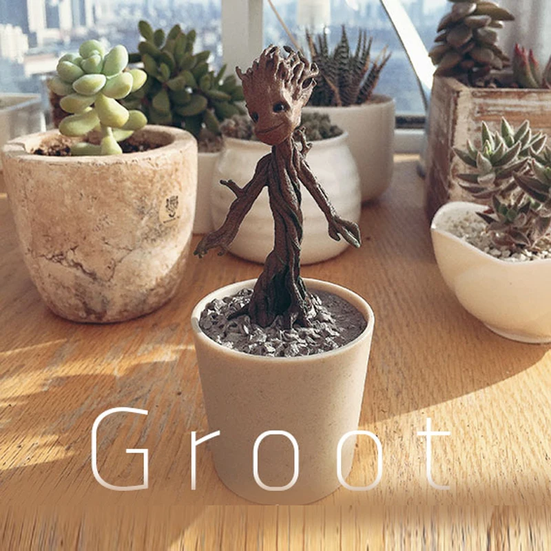 

Funko PoP 8CM Vinyl Dancing Groot Toy 4" Guardians Of The Galaxy Groot Action Figures