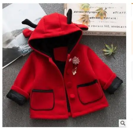 Г.; хлопковое жаккардовое пальто для девочек; зимняя куртка с капюшоном; международная торговля; детская одежда