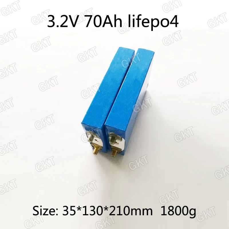 Аккумулятор lifepo4 3 2 В 70 Ач 80 lipo DIY bms 8s 24 36 48 Солнечная уличная батарея 2000 Вт 60 в для