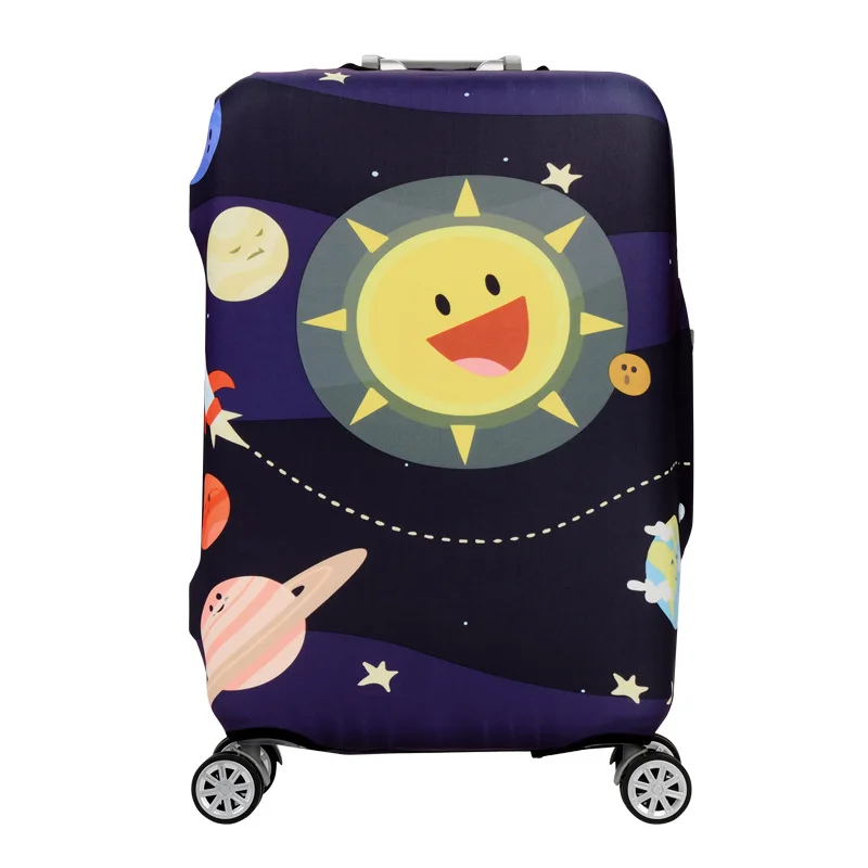 Child Cartoon Travel Luggage Cover Thicken Elastic Color Trolley Suitcase Protective Cover Travel Accessories for 19-32inch Child Cartoon Travel Luggage Cover Thicken Elastic Color Trolley Suitcase Protective Cover Travel Accessories for 19-32inch