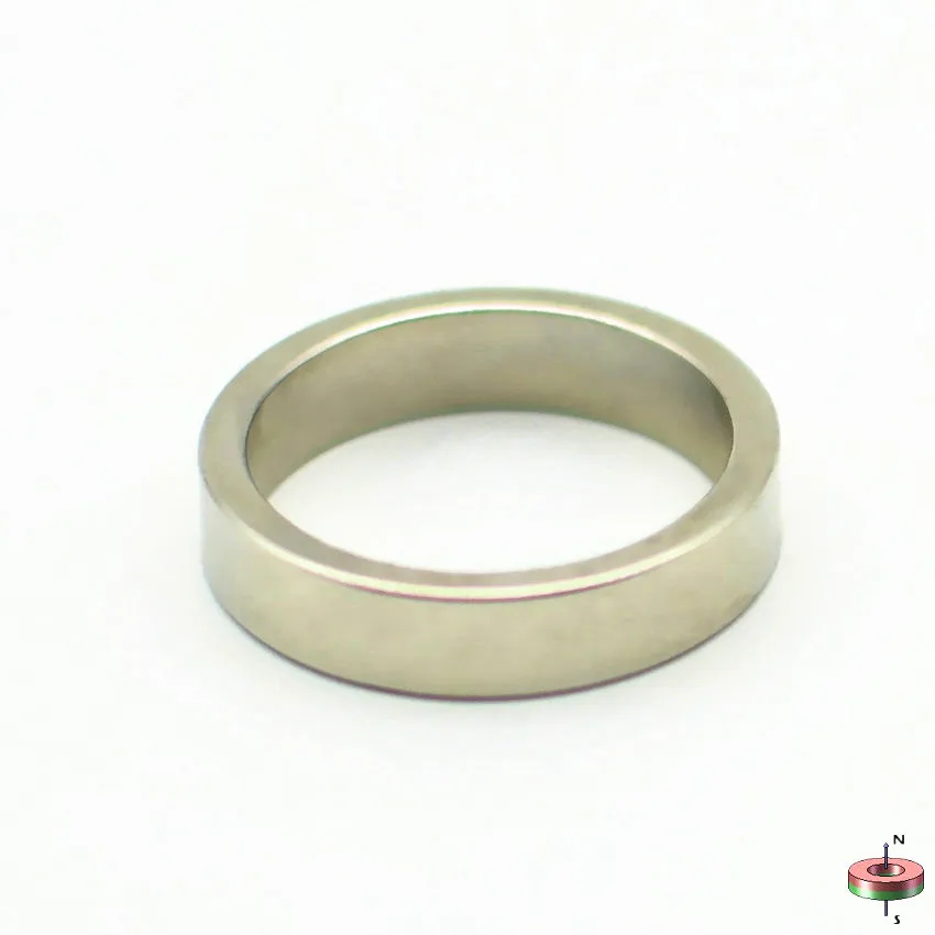 8 200pcs NdFeB N42 Ring OD 23x19x5 mm 0.91'' Accurate Axially