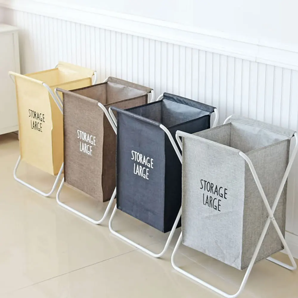 متعددة الوظائف الملابس القذرة الغسيل التخزين تعيق المحمولة انفصال دلو المنزل مكانة النفس سلة التخزين