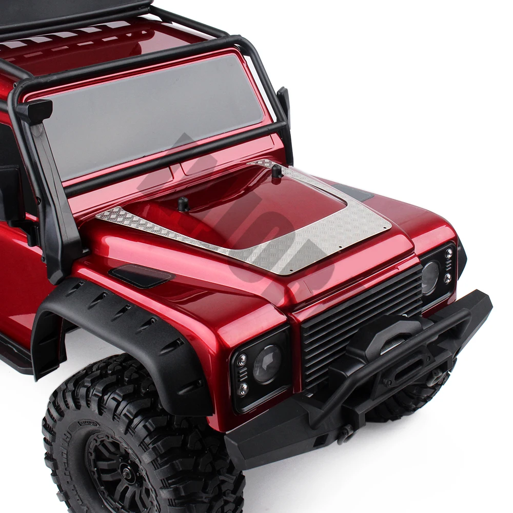 Металлический чехол для двигателя TRX4 противоскользящая пластина 1/10 RC Crawler Traxxas TRX