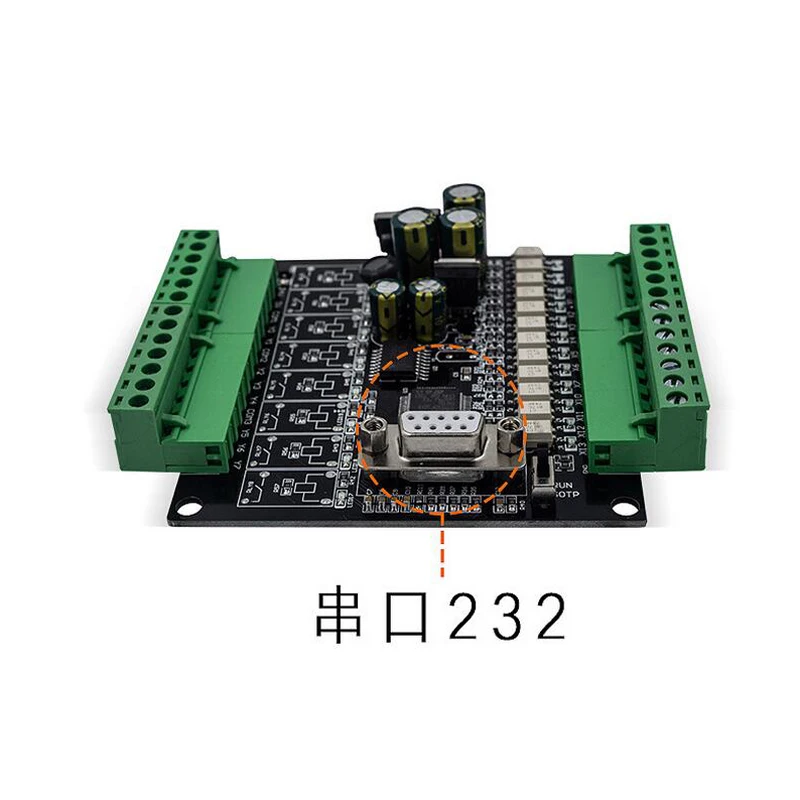 FX1N-20MT DC 24V PLC Industrial Control Board High Speed Machine Motor Controller 12 points Input 8 points Output