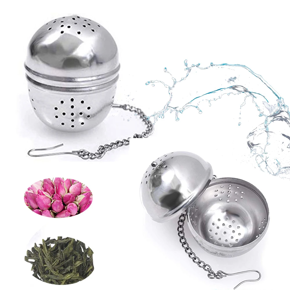 Pro Stainless Steel Loose Tea Infuser Leaf Strainer Filter Diffuser Herbal Spice