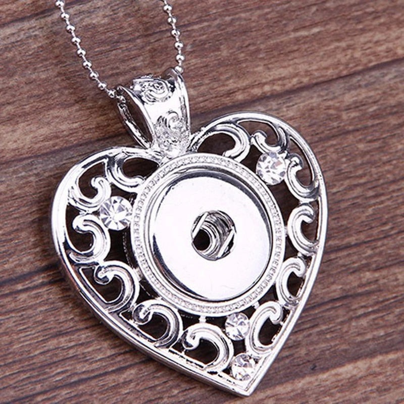 

New 200pcs/lot free dhl many styles snap new button pendant,high quality 18mm rhinestone snap new button necklace pendant