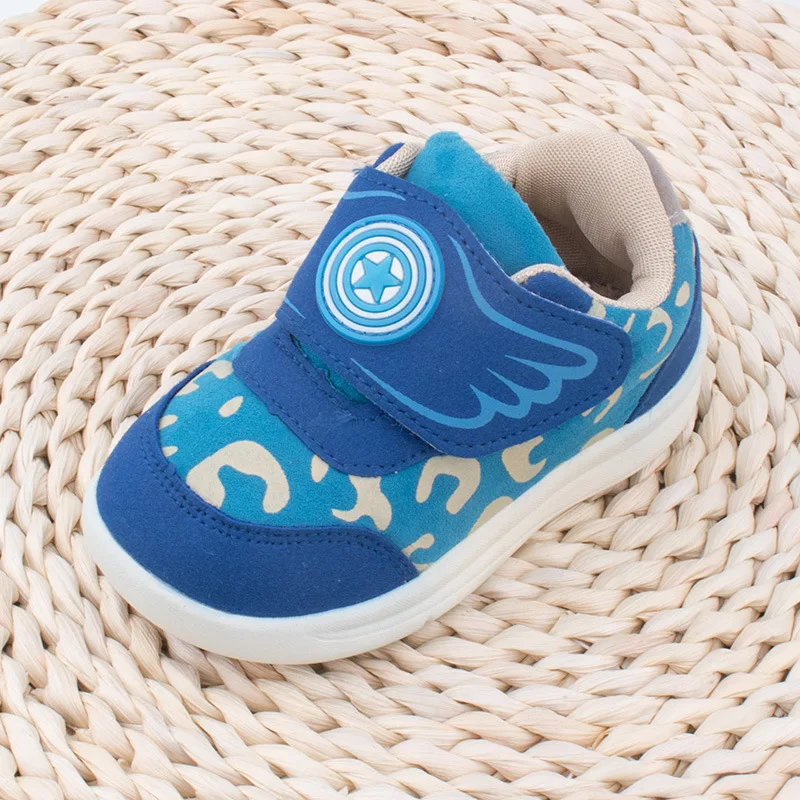 

2019 Explosion Children Soft and Comfortable Infant Toddler Soft Sole Hook Loop Prewalker Sneakers Baby Boy Girl Crib Shoes