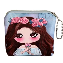 Венок девушка Макнили кошельки кошелек женский милый портмоне кожаный девушка Монета Сумка кошелек бумажник с отделением для карт Чехол Сумочка подарок для детей