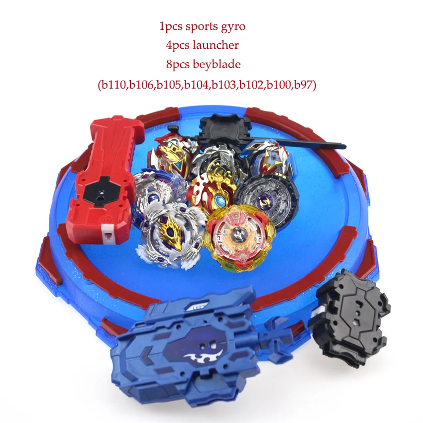 Beyblades burst игрушки с рулем пусковой установки стартер и арена Bayblade Металл Fusion Бог спиннинг Топы Bey Blade Blades игрушки новые