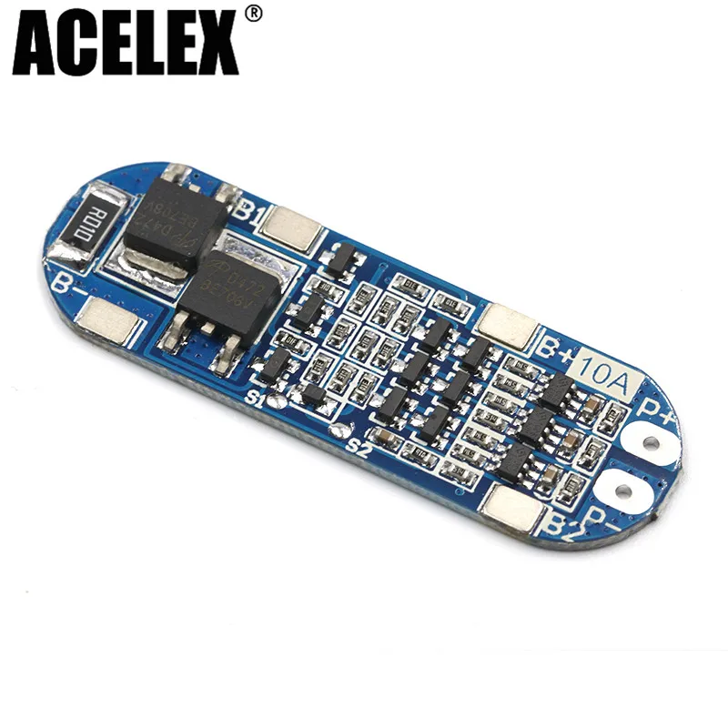 

3S 10A Li-ion Lithium Battery 18650 Charger Protection Board 11.1V 12.6V
