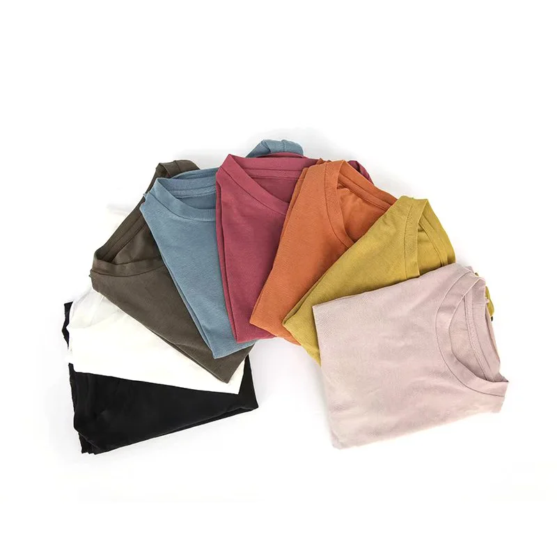 

Women Lettuce Edge Stand Collar Rib Knit Crop Top With Split Long Sleeve Tee T-shirt Woman Sexy slim short T shirt Top
