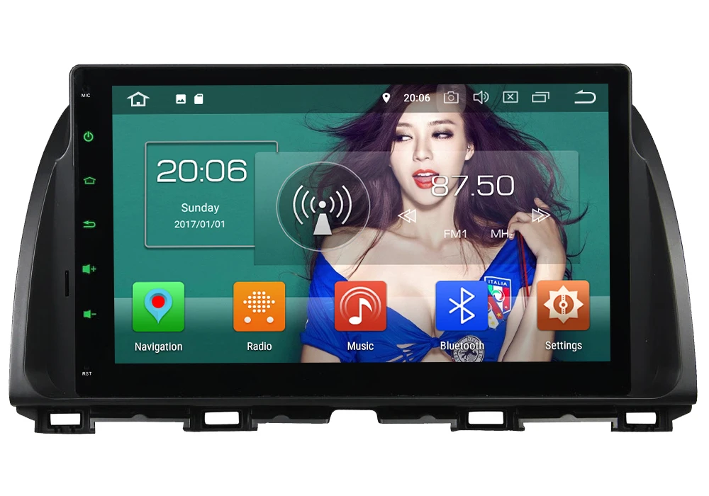 Perfect KLYDE 10.1" IPS WIFI 4G Octa Core Android 8.0 7.1 4GB RAM 32GB ROM Car DVD Player Radio GPS Navigation For Mazda CX-5 2012-2016 0