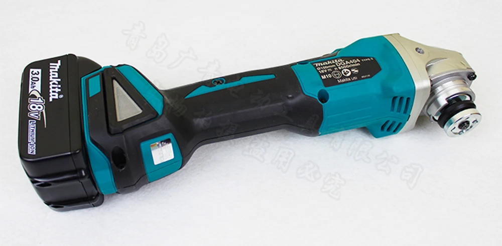 Япония Makita DGA402 зарядки угловая шлифовальная машина 18V 100 мм(") Металл полируя машина для резки 10000 об/мин DGA404