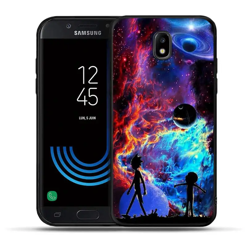 Забавный чехол Rick and Morty из аниме ТПУ для Samsung Galaxy J3 J5 J7 J2 Prime G530 j4 J6 Plus силиконовый чехол