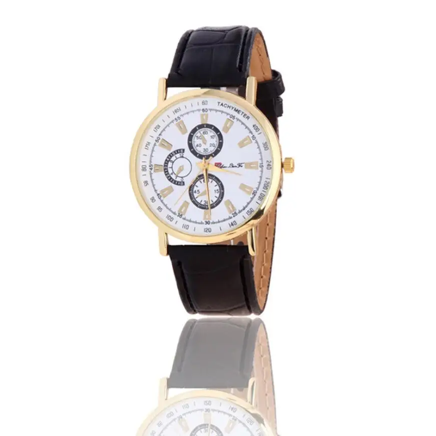 

2017 Newly Designed Relogio Feminino Clock Rome Article Leather Band Analog Quartz Vogue Wrist Watches Gift