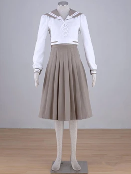 

Sailor Moon Kino Makoto/Sailor Jupiter Cosplay Costume Crystal Summer Dress Lovely Pleated Skirt dress