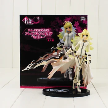 

20cm Fate stay night saber princess dress wedding dress action figure model toy