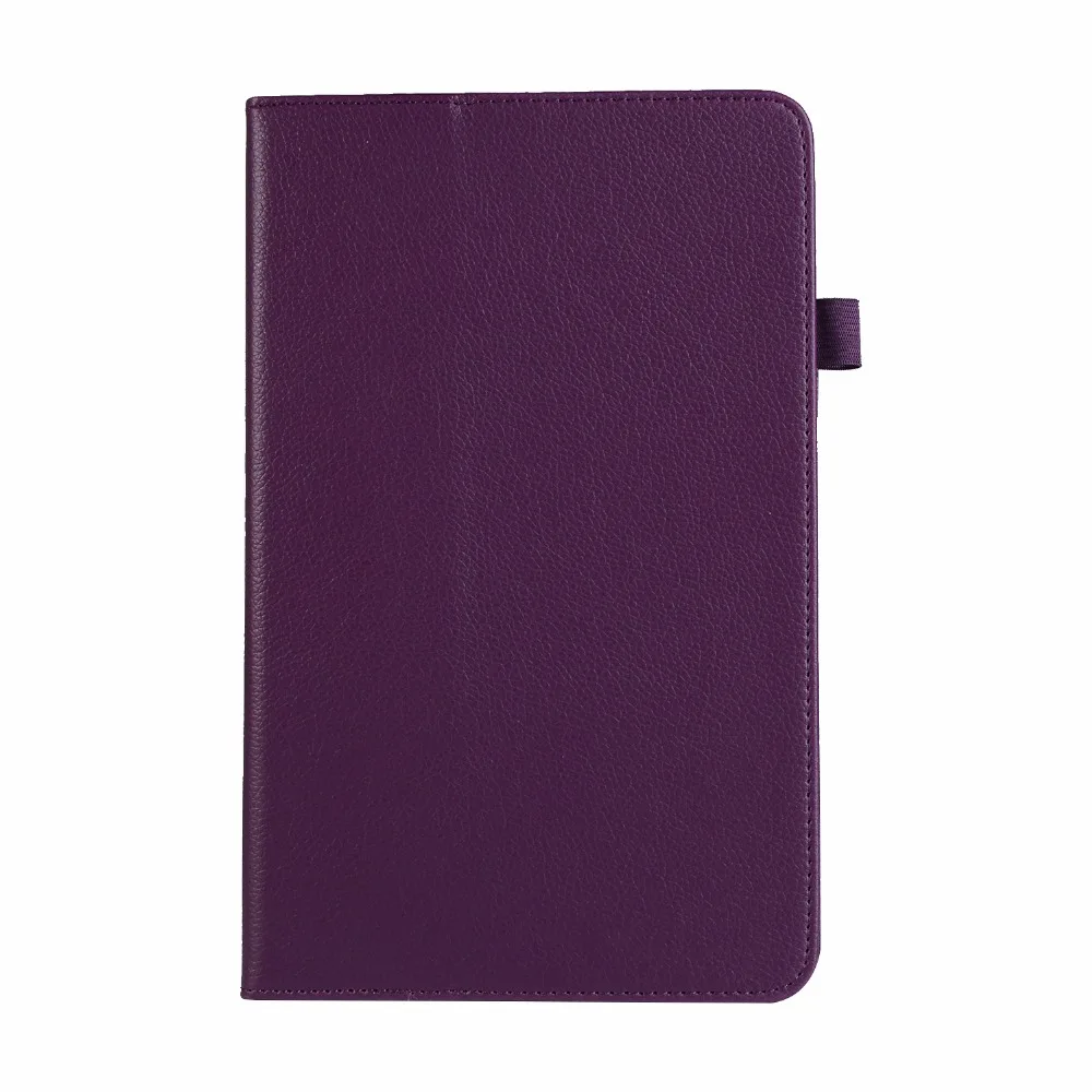 

20pcs/lot Litchi Two fold book style leather cover case for Samsung Galaxy Samsung Galaxy Tab A 10.1 inch T580 T585 flip case