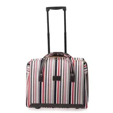 Best Selling Rolling Luggage Color lattice Password Lock Computer Trolley case box Bag Spinner Wheels Travel